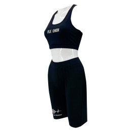 Design tight sports vest Design tight sports shorts Vest with printed logo on the front Tight shorts with embroidered logo Yoga Running Gym TF072 Design tight sports vest Design tight sports shorts Vest with printed logo on the front Tight shorts with embroidered logo Yoga Running Gym TF072